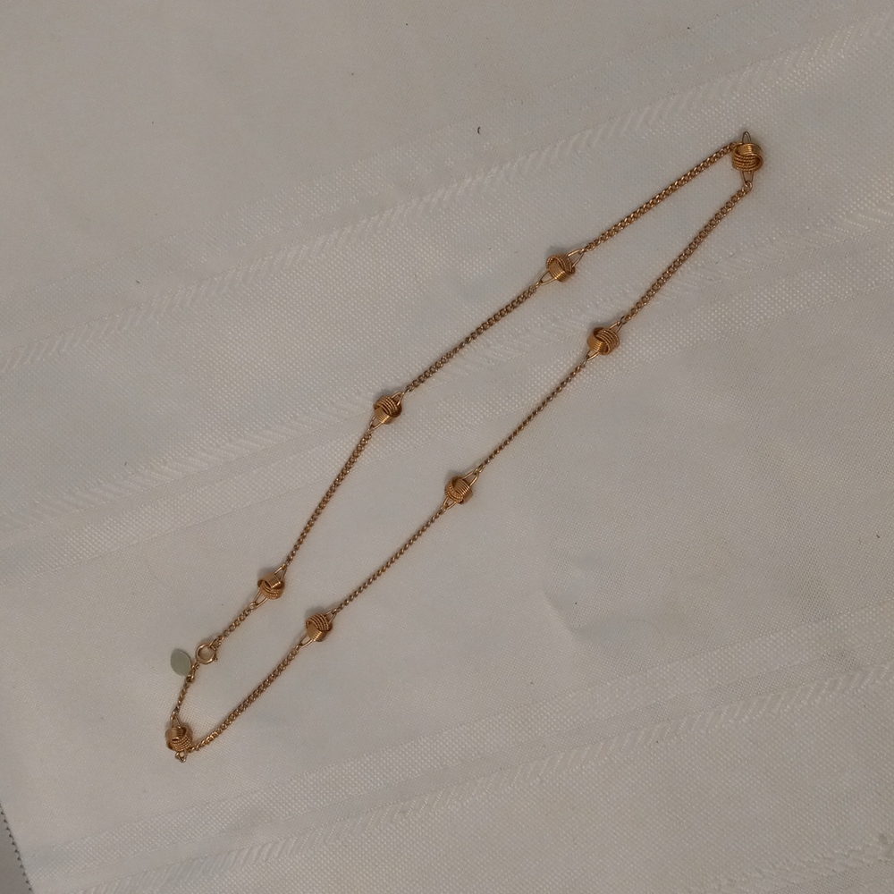 Retro 80s Avon Gold Necklace